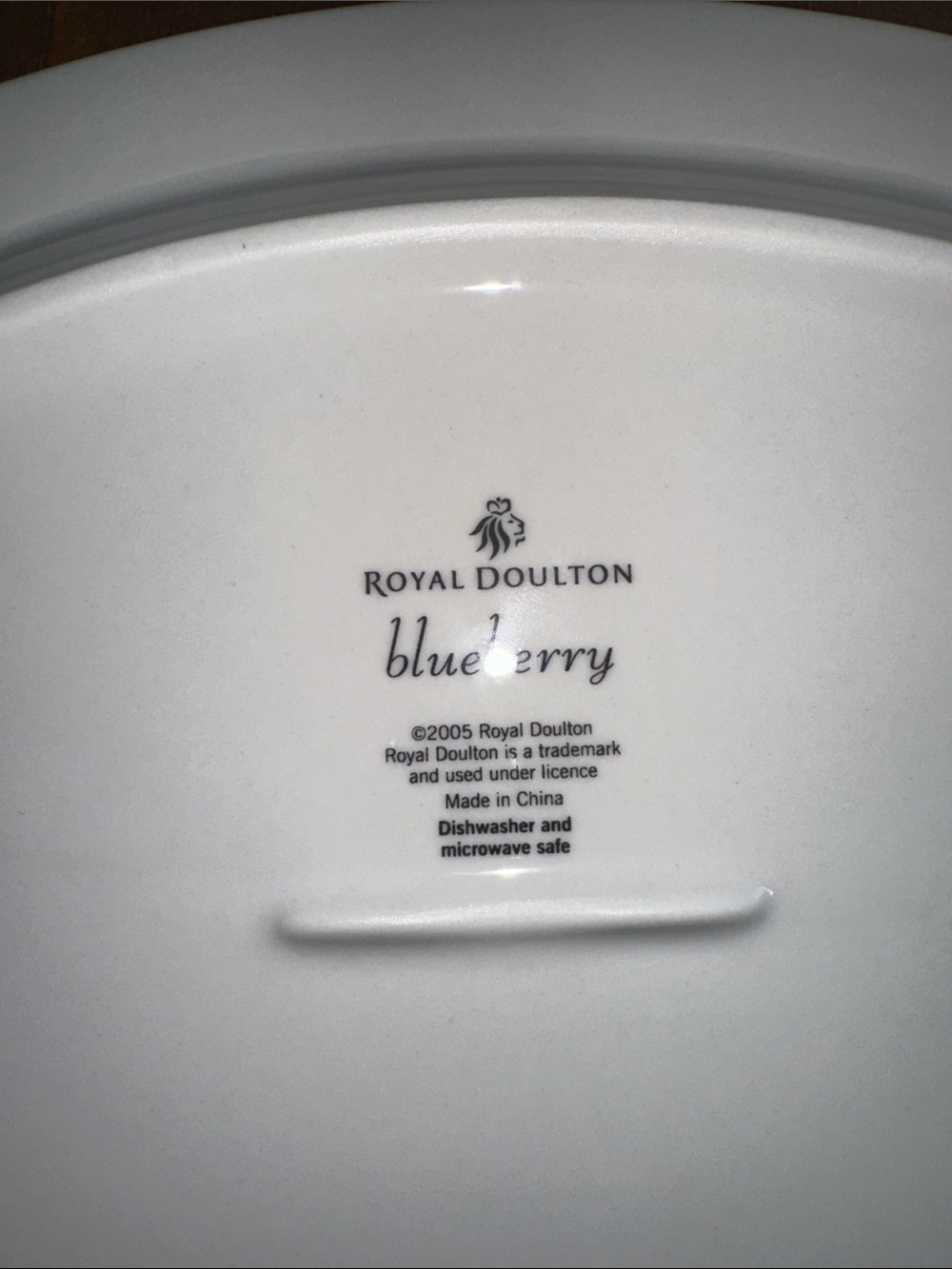 Royal Doulton Blueberry Serving Platter - Picture 2 of 3